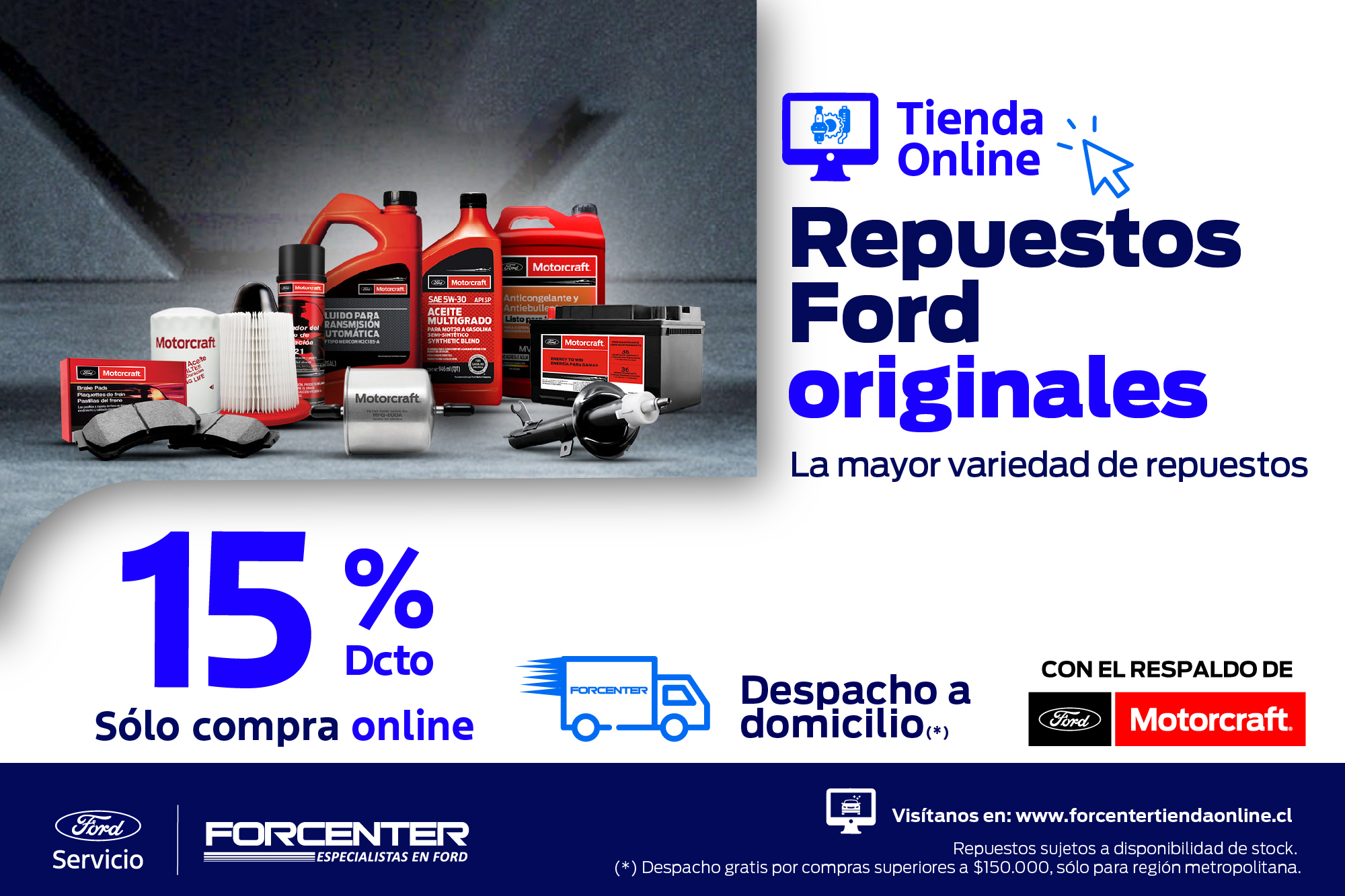 Ecomerce repuestos Ford